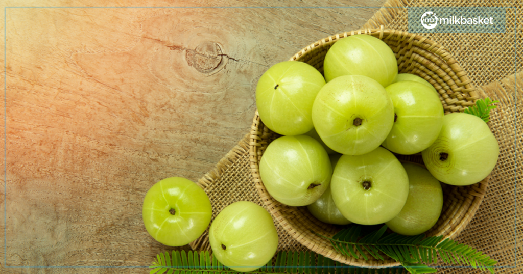 amla or aanvla or indian gooseberry can be added to dips and chutneys that you make at home