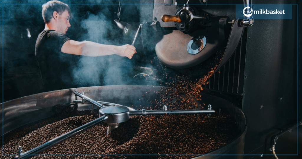 the equipment used for coffee roasting