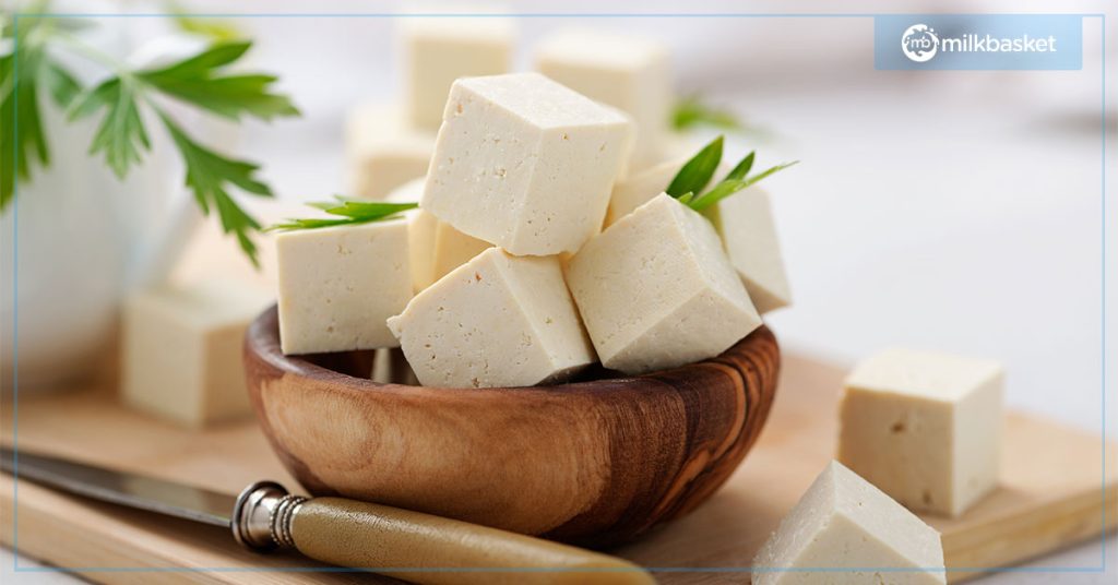 soy tofu is a vegan protein source