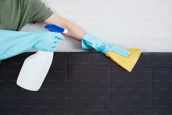 Cleaning your surroundings with disinfectants during season change.